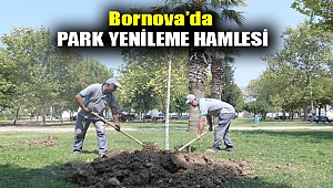 Bornova’da park yenileme hamlesi