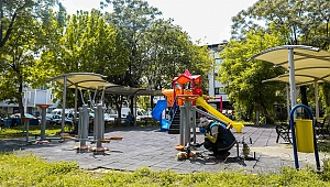 Buca’da tüm parklar yenilendi