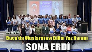 Buca’da Uluslararası Bilim Yaz Kampı sona erdi