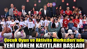 Çocuk Oyun ve Aktivite Merkezleri’nde yeni dönem kayıtları başladı