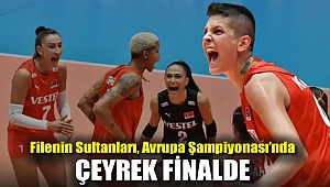 Filenin Sultanları, Avrupa Şampiyonası'nda çeyrek finalde