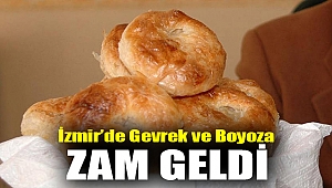 İzmir’de gevrek ve boyoza zam geldi