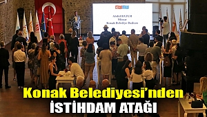 Konak Belediyesi’nden istihdam atağı