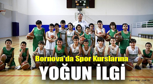 Spor kurslarına yoğun ilgi