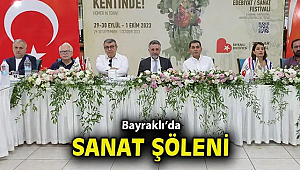 Bayraklı'da sanat şöleni