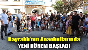 Bayraklı’nın anaokullarında yeni dönem başladı
