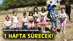 Bornova'da hareket başladı