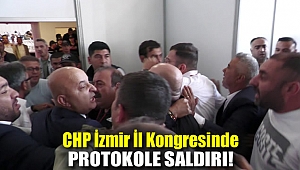CHP İzmir İl Kongresinde Protokole Saldırı!