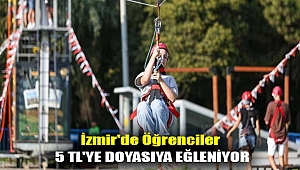 İzmir'de öğrenciler 5 TL'ye doyasıya eğleniyor