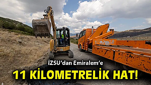 İZSU, Karagöl'ün suyunu Emiralem'e taşıyor