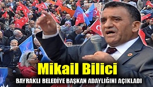 Mikail Bilici Bayraklı Belediye Başkan Adaylığını Açıkladı