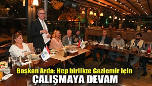 Başkan Arda: “Hep birlikte Gaziemir için çalışmaya devam”