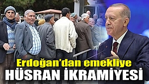 Erdoğan'dan emekliye