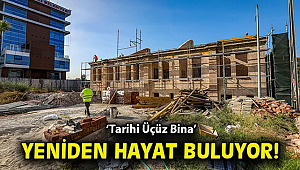 'Tarihi Üçüz Bina' yeniden hayat buluyor!