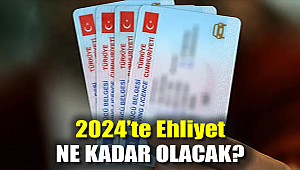 2024'te Ehliyet Ne Kadar Olacak?