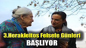 3. Herakleitos Felsefe Günleri başlıyor