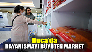 Buca’da dayanışmayı büyüten market