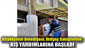 Büyükşehir Belediyesi, ihtiyaç sahiplerine kış yardımlarına başladı