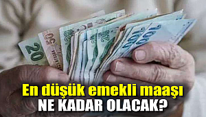 En düşük emekli maaşı ne kadar olacak?