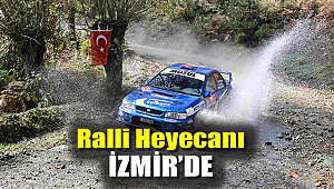 Ralli heyecanı İzmir'de