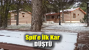 Spil'e ilk kar düştü