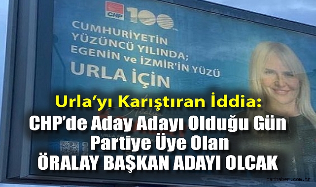 Urla’yı karıştıran iddia: CHP’de aday adayı olduğu gün partiye üye olan Öralay başkan adayı olacak