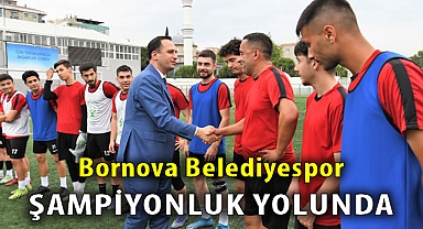 Bornova Belediyespor şampiyonluk yolunda