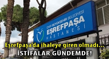 Eşrefpaşa’da ihaleye giren olmadı... İstifalar gündemde!