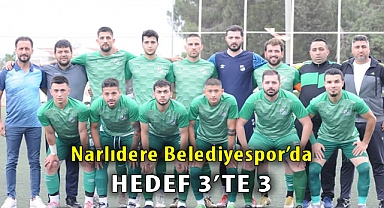 Narlıdere Belediyespor'da hedef 3'te 3