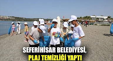 Seferihisar Belediyesi Çevre Muhafızları, 5 Haziran Dünya Çevre Günü ve Türkiye Çevre Haftası dolayısıyla, mavi bayraklı İztur plajında temizlik yaptı. 