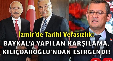 İzmir'de Tarihi Vefasızlık: Baykal'a Yapılan Karşılama, Kılıçdaroğlu'ndan Esirgendi!