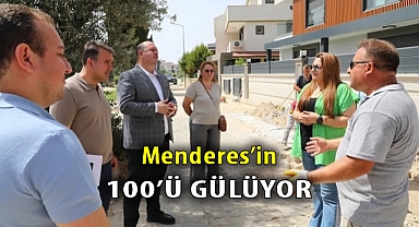 Menderes'in 100'ü Gülüyor