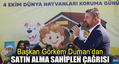 Başkan Görkem Duman'dan