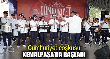 Cumhuriyet coşkusu Kemalpaşa'da başladı