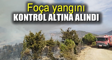 Foça yangını kontrol altına alındı