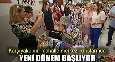 Karşıyaka’nın mahalle merkezi kurslarında yeni dönem başlıyor