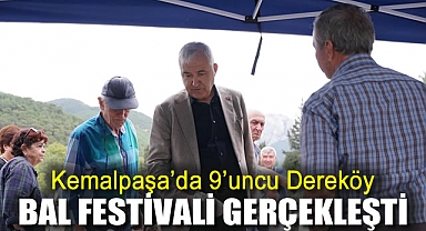 Kemalpaşa'da 9'uncu Dereköy Bal Festivali Gerçekleşti