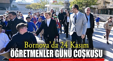 Bornova’da 24 Kasım Öğretmenler Günü coşkusu