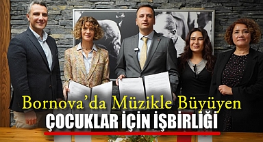 Bornova’da Müzikle Büyüyen Çocuklar İçin İşbirliği