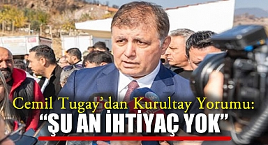 Cemil Tugay'dan Kurultay Yorumu: