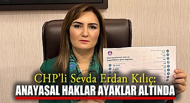CHP'li Sevda Erdan Kılıç: Anayasal Haklar Ayaklar Altında