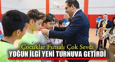 Çocuklar Futsalı Çok Sevdi Yoğun İlgi Yeni Turnuva Getirdi