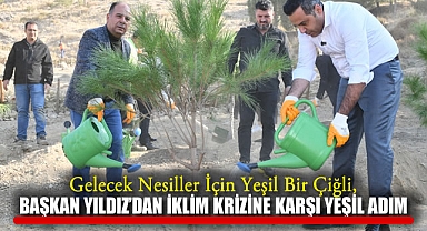 Gelecek Nesiller İçin Yeşil Bir Çiğli, Başkan Yıldız'dan İklim Krizine Karşı Yeşil Adım