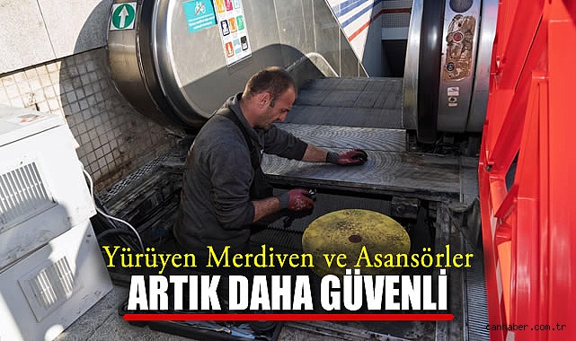 Yürüyen Merdiven ve Asansörler Artık Daha Güvenli
