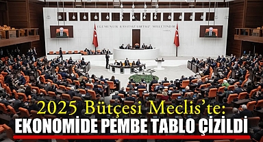 2025 bütçesi Meclis’te: Ekonomide Pembe Tablo Çizildi