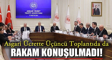 Asgari Ücrette Üçüncü Toplantıda da Rakam Konuşulmadı!