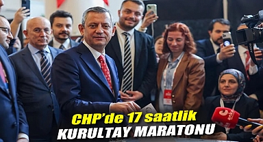 CHP'de 17 saatlik kurultay maratonu: Özel yeniden seçildi, anahtar listesi delegeden onay aldı