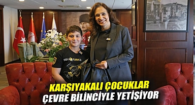 Karşıyakalı çocuklar çevre bilinciyle yetişiyor