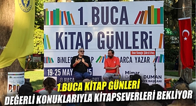 1.Buca Kitap Günleri değerli konuklarıyla kitapseverleri bekliyor