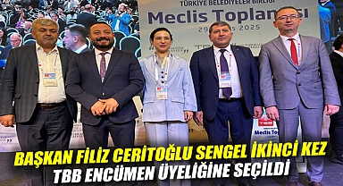 Başkan Filiz Ceritoğlu Sengel İkinci Kez TBB Encümen Üyeliğine Seçildi